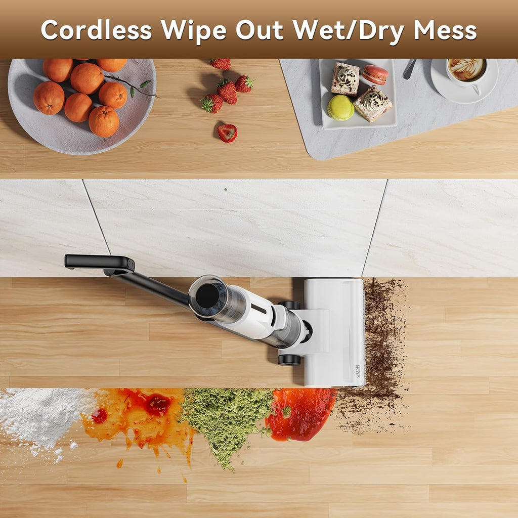ED12 Lite Cordless Wet & Dry Vacuum – Lightweight, 7000Pa, Self-Cleaning