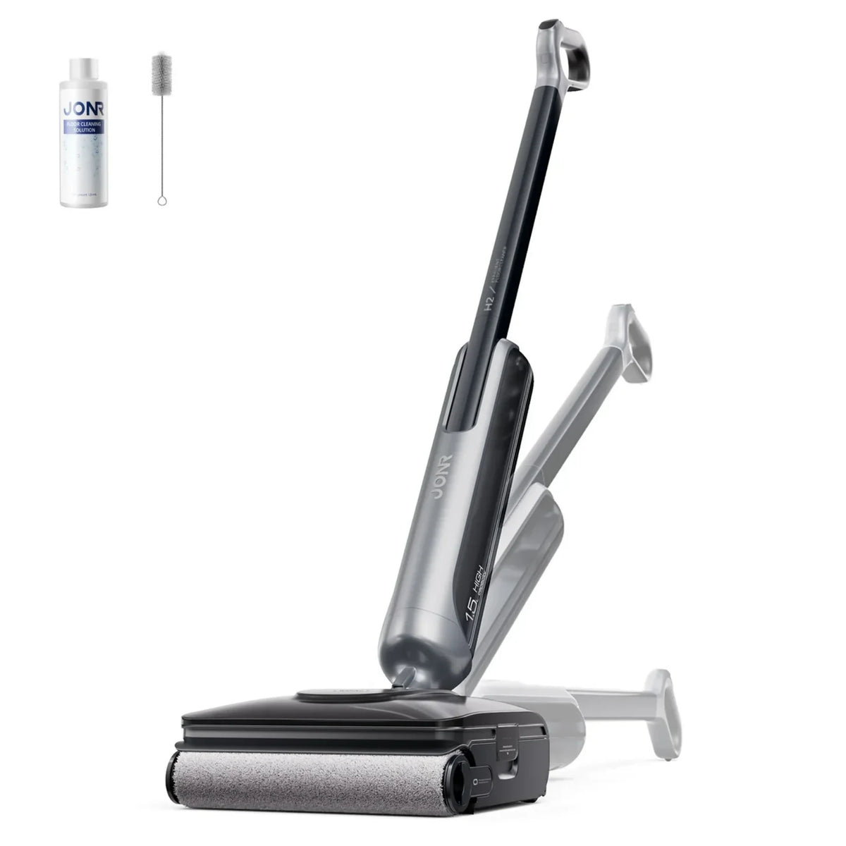 JONR H2 Wet & Dry Vacuum Cleaner, 20,000Pa Powerful Suction, 180° Flat Cleaning, Anti-Odour Technology, 1500ml Water Tank, Self-Cleaning Floor Washer