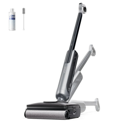 JONR H2 Wet & Dry Vacuum Cleaner, 20,000Pa Powerful Suction, 180° Flat Cleaning, Anti-Odour Technology, 1500ml Water Tank, Self-Cleaning Floor Washer