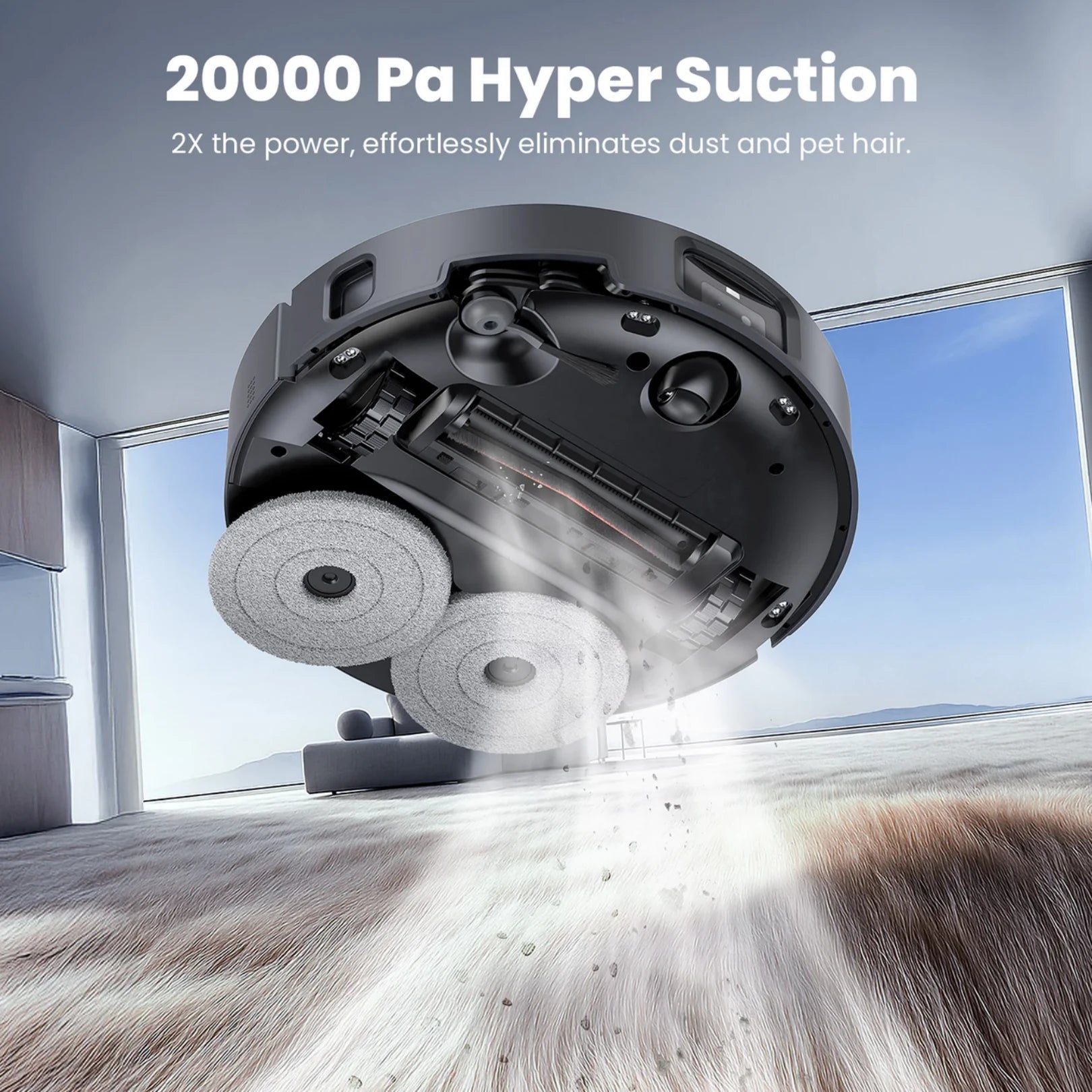 X1 Max Robot Vacuum and Mop | LiDAR Navigation | Self-Empty & Auto Mop Wash