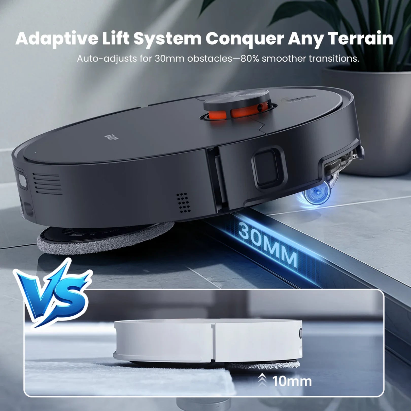 X1 Max Robot Vacuum and Mop | LiDAR Navigation | Self-Empty & Auto Mop Wash