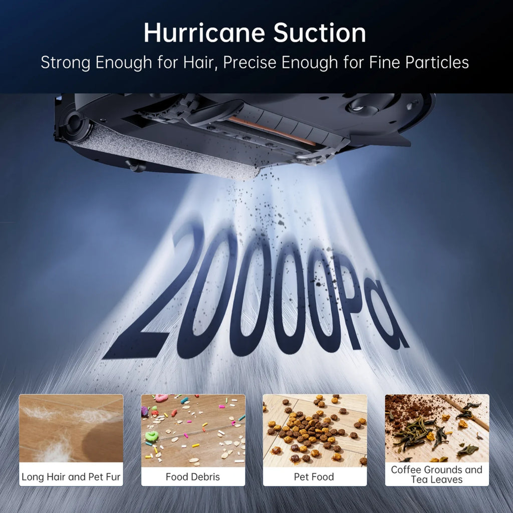 X9 Pro Robot Vacuum & Mop with Mop-Wash Air-Dry Dock, KI-Hindernisvermeidung.