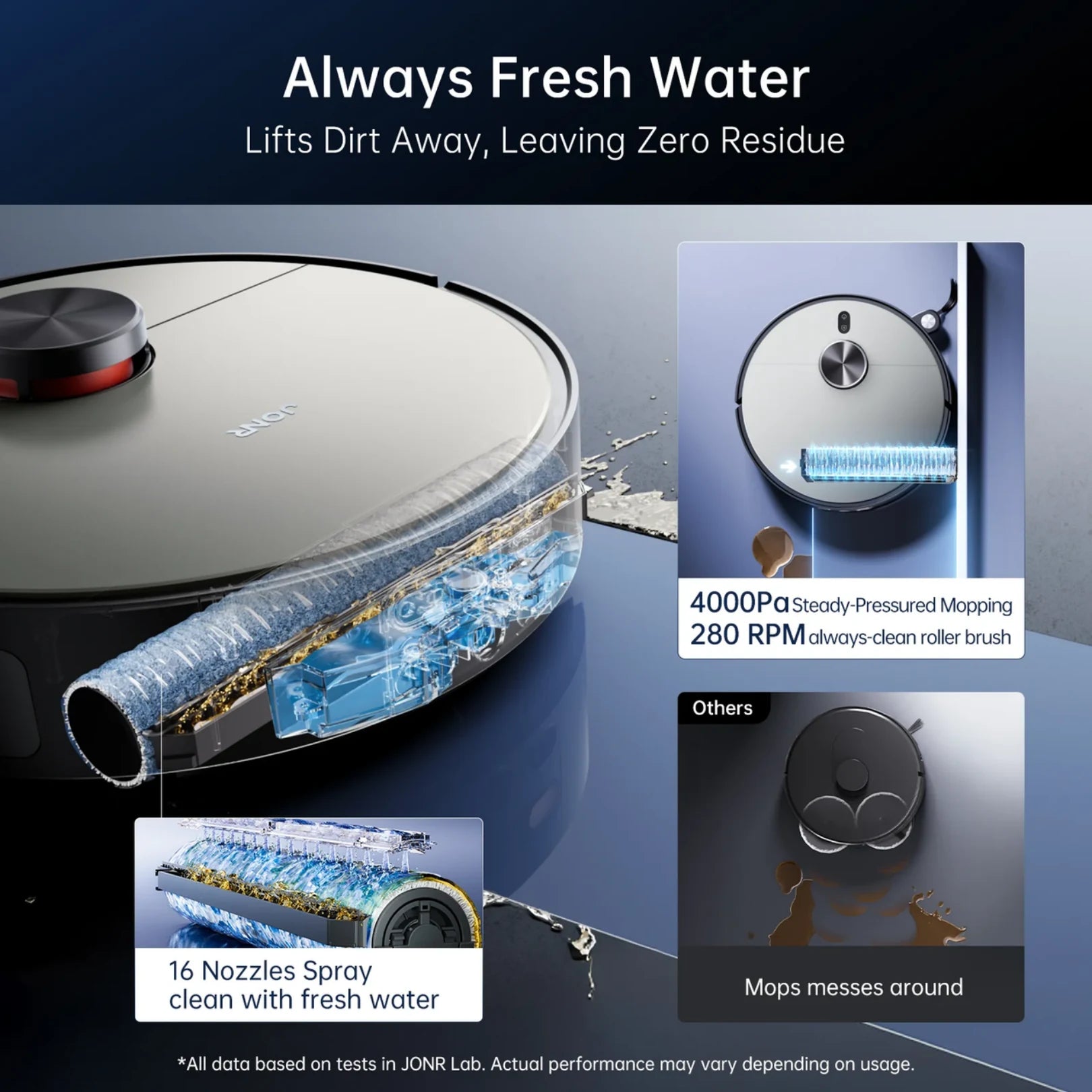 X9 Pro Robot Vacuum & Mop with Mop-Wash Air-Dry Dock, KI-Hindernisvermeidung.